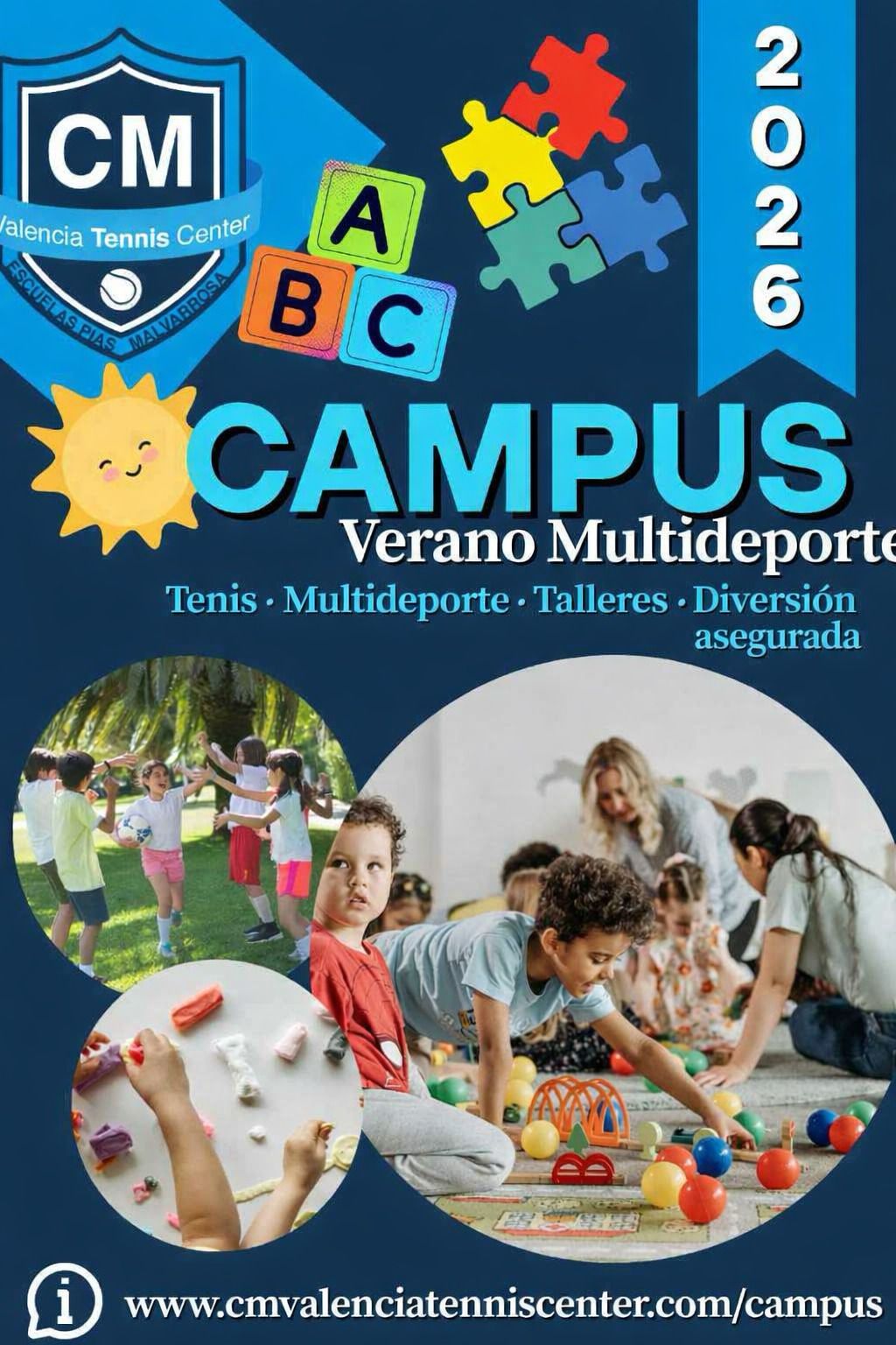 Campus de verano en Valencia Tennis Center